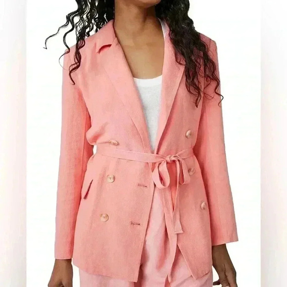 Free People Double Breasted Olivia Blazer - Picture 1 of 7